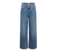 ONLY Onlsilky Soft Hw Wide DNM Pim233 Noos, Denim Bleu médium, L / 34L