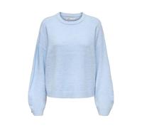 ONLY Onlsimoni Pull à col Rond L/S KNT Noos, Bleu Ciel, XS
