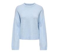 Only Pull Onlsimoni col rond manches longues maille Noos Bleu ciel XS