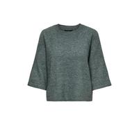 Only Onlsimoni Pull en Tricot pour Femme, Baume Green, L