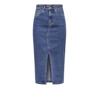 ONLY Onlsiri Front Slit Skirt DNM Gua Noos Jupe en Jean, Denim Bleu médium, M Femmes