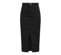ONLY Onlsiri Front Slit Skirt DNM Gua Noos Jupe, Jean Noir, S Femmes
