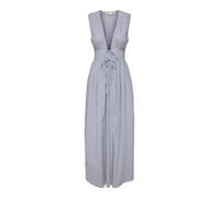 ONLY Onlsiska Life SL Robe Maxi col en V WVN, Blanc éclatant., M