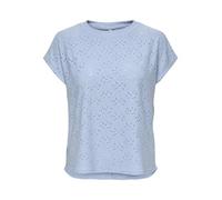 ONLY Onlsmilla S/S Top JRS Noos Haut, Chambray Doux, S Femmes