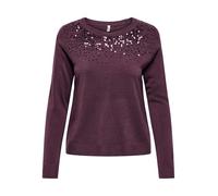 ONLY Onlstarry Ls Sequin O-Neck KNT Onlstarry Ls Sequin O-Neck KNT Femme (Lot de 1)