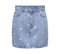 Only Onlstella Daisy DNM Azg Onlstella Daisy DNM Azg Jupe Courte pour Femme, Bleu Jeans Clair, XL