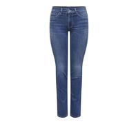 ONLY Onlsui Mid Slim DNM PIM, Denim Bleu médium, L / 32L Femmes