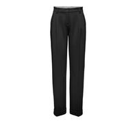 ONLY Onlsulajma Life MW Straight Pant CC TLR Pantalon, Noir, 36W / 32L Femmes