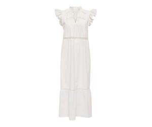 ONLY Onlsunny Capsl Frill Dress WVN Noos Robe élégante Coupe Droite avec Volants, Cloud Dancer, M