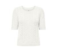 ONLY Onlsunny SS O-Neck KNT, Cloud Dancer, L Femmes