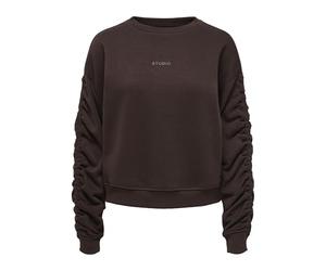 Only Onlsweat L/S Ruched Crew SWT