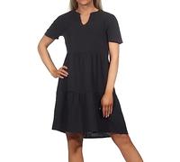 ONLY ONLThyra Robe d'été à col en V pour Femme avec Volants, Phantom, S