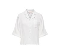 ONLY Onlthyra SS Noos WVN T-Shirt Blouse, Cloud Dancer, M Femme