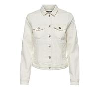ONLY Onltia DNM Veste col Pimbox Noos Denim pour femme, ecru, 36