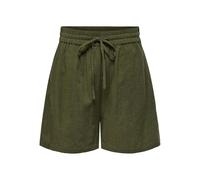 ONLY Onltizana String Cotton Shorts WVN Ceinture, Grape Leaf, XS Femme