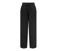 Only Pantalon Tizana large en coton pour femme Marron L