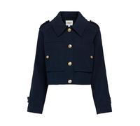 ONLY Onltrillion Life L/S Boxy Jacket CC PNT, Bleu Nuit, x_s Femmes