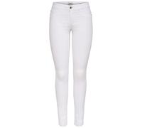 ONLY ONLULTIMATE King REG Jeans 1703 Skinny, Blanc (White), W34/L30 (Taille Fabricant: X-Small) Femme