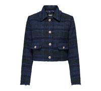 ONLY Onlvalinka Veste en Boucle OTW Manteau, Bleu, XL Femme