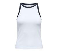 ONLY Onlvela Life S/L Top JRS, Blanc éclatant, M Femmes