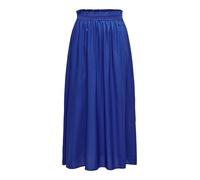 ONLY Onlvenedig Life Long Skirt WVN Noos Jupe Longue plissée avec Taille élastique pour Femmes et Adolescentes, Doublure argentée