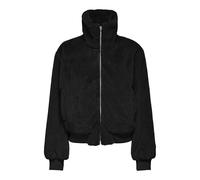 ONLY Onlvenice Fausse Fourrure Bomber OTW Jacket, Noir, S Femme