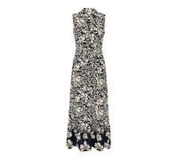 ONLY Onlvibe Life S/L Shirt Long Dress WVN Robe Longue, Bleu Nuit, XL Femmes