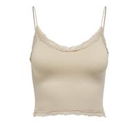ONLY ONLVICKY Lace Seamless Cropped Top Noos, Couleur Chair, XS/S Femme