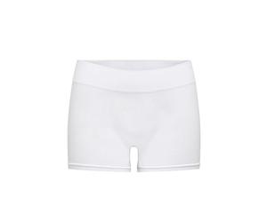 Only ONLVICKY Mini Noos Short sans Couture pour Femme, Blanc, Taille M/L