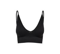 ONLY ONLVICKY Rib Seamless V-Neck Top Noos Bustier, Noir, L-XL (Lot de 2) Femme
