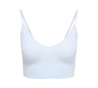 ONLY Onlvicky Rib Seamless Vneck Top Noos Acc Débardeur Basique avec Fines Bretelles et Taille élastique Femme (Lot de 1)