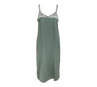 ONLY Onlvictoria Satin Strap Mid Dress Noos W Robe, Lily Pad, m Femmes