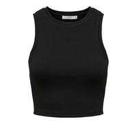 ONLY Onlvilma JRS Noos Débardeur Court Taille S/L T-Shirt et Hauts, Noir, S Femme