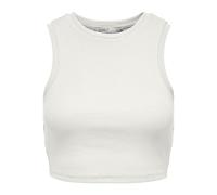 Only Débardeur Onlvilma - Cropped S/L Noos - Cloud Dancer M Femme