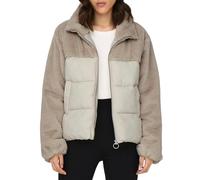 ONLY Onlwanja Fur Tampon Mix Jacket Cc Otw Femme Veste, Moonbeam, M