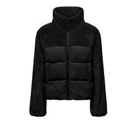 ONLY Onlwanja Fur Tampon Mix Jacket Cc Otw Femme Veste, Schwarz, 110