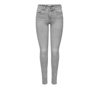 ONLY Onlwauw Mid Waist Knee des PIM Jean Taille Moyenne, Gris Denim, XL x 30L Femme