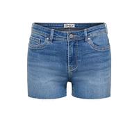 Only Onlwauw Short en Jean pour Femme, Taille Moyenne, Coupe Normale