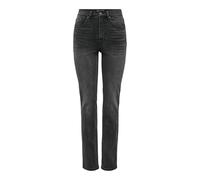 ONLY Onlwillow Hw Slim DNM Gua165 Jeans, Noir délavé, 26W x 30L Femme