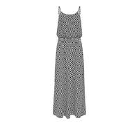 ONLY Onlwinner S/L Maxi Dress Noos Femme Robe Longue Noir/Blanc
