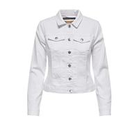 ONLY Onlwonder DNM Jacket Noos Veste en Jean, Blanc, S Femmes