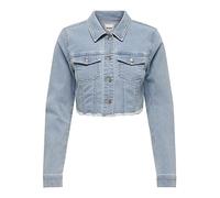 ONLY Onlwonder Ls Cropped Dnm Veste Gua Noos Blouson en jean Femme
