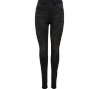 ONLY ONLY Black Royal High Waist Skinny Jeans In Super Stretch