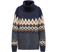 ONLY ONLY Blue Cosy Roll Neck Fair Isle Jumper