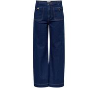 ONLY ONLY Blue High Waist Wide Leg Jeans