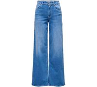 ONLY ONLY Blue High Waist Wide Leg With Super Stretch Jeans
