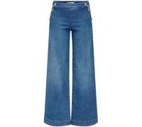 ONLY ONLY Blue High Waisted Wide Leg Jeans