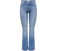 ONLY ONLY Blue Mid Waist Flared With Super Stretch Jeans