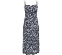 ONLY ONLY Blue Navy Floral Midi Strap Dress Blue EU 44 (UK 16)