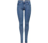 ONLY ONLY Blue Rain Regular Waist Stretch Skinny 100% Cotton Jeans
